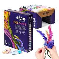 OKTO Colours повітряний пластилін мікс (Л - розмір)